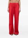 Staud Stroll Trousers In Red