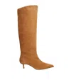 Staud Suede Sebastian Boots 50 In Sand
