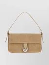Staud Suede Shoulder Bag Adjustable Strap