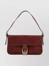 Staud Suede Shoulder Bag Adjustable Strap