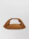 Staud Suede Top Handle Shoulder Bag