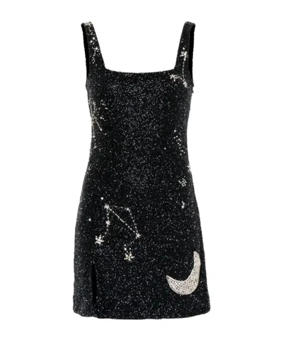 Staud Suspender Zipper Dress In Black