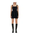 Staud Mini Sutton Dress In Black