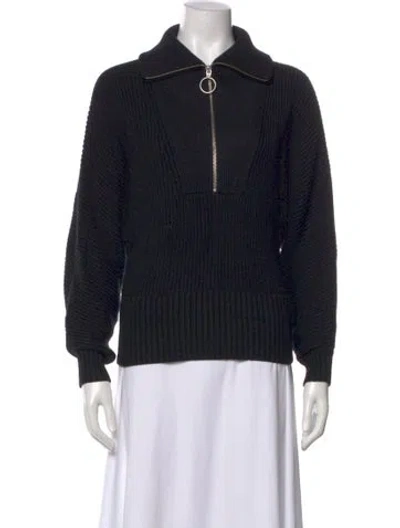 Pre-owned Staud Sweater In Black