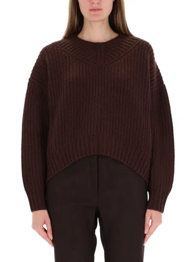 Staud Sweater "eight" In Brown