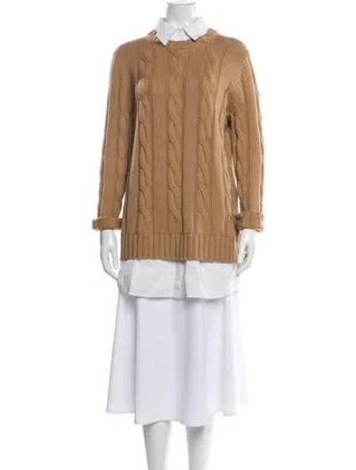 Pre-owned Staud Sweater In Neutral