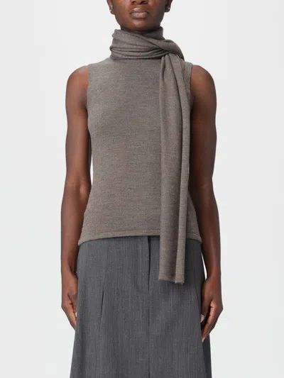 Staud Sweater  Woman Color Dove Grey In Gold