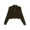 Staud Hampton Sweater In Green