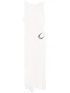 Staud Talia Dress In White
