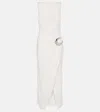 Staud Talia Dress In White