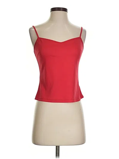 Pre-owned Staud Tank Top Red Strapless Neckline Tops