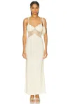 Staud Tara Dress In Buttercream