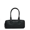 Staud Textured Leather Shoulder Bag With Double-zip Closure