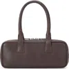 Staud The Dude Leather Shoulder Bag In Espresso