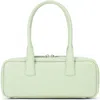 Staud The Dude Leather Shoulder Bag In Pale Jade