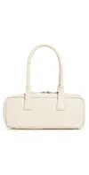 Staud Rectangular Top Handles Shoulder Bag In Cream