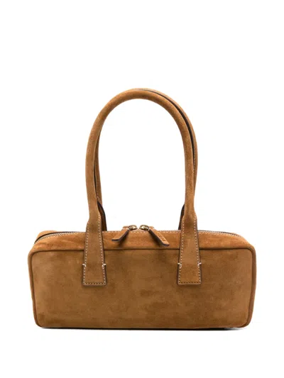 Staud The Dude Suede Zip-top Tote Bag