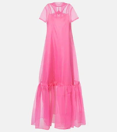 Staud Tiered Tulle Gown