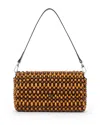 Staud Womens Multi Wood Beads Timmy Beaded Shoulder Bag In Multi