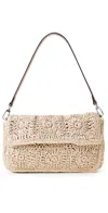 STAUD TIMMY CROCHET SHOULDER BAG NATURAL