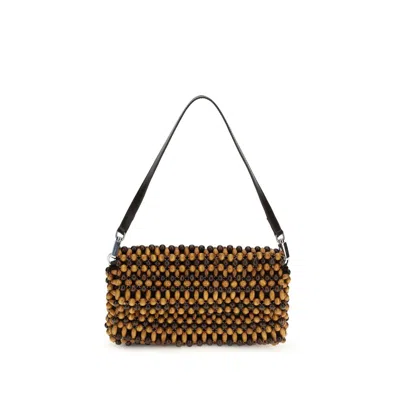 Staud Timmy Shoulder Bag In Brown