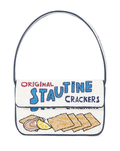STAUD TOMMY BEADED BAG