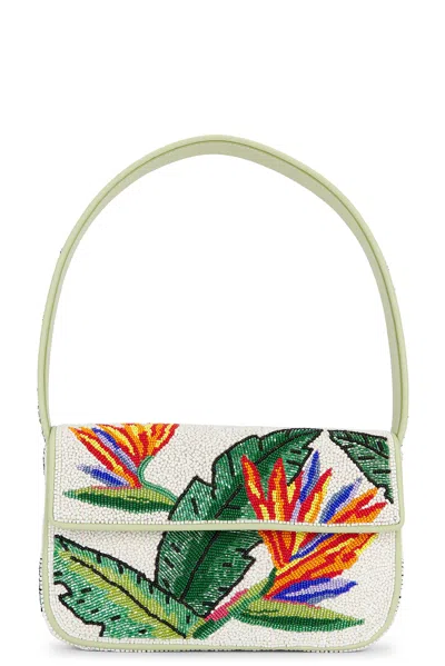 Staud Tommy Beaded Bag In Birds Of Paradise