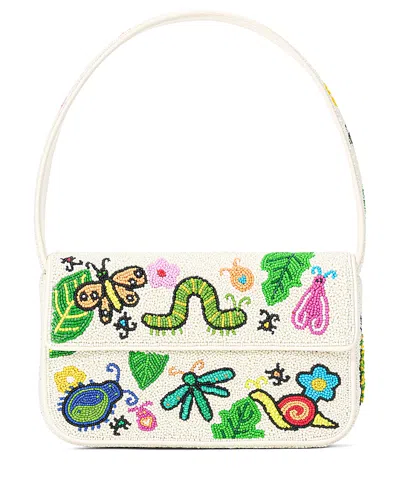 STAUD TOMMY BEADED BAG