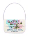 Staud Tommy Beaded Flap Shoulder Bag In California