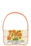 Staud Tommy Beaded Bag In California Poppy