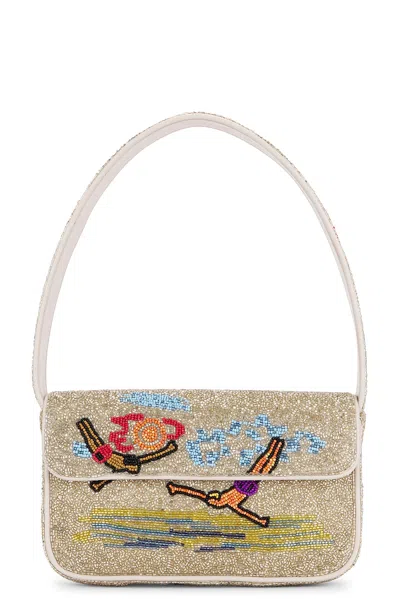 Staud Tommy Beaded Bag In Divers