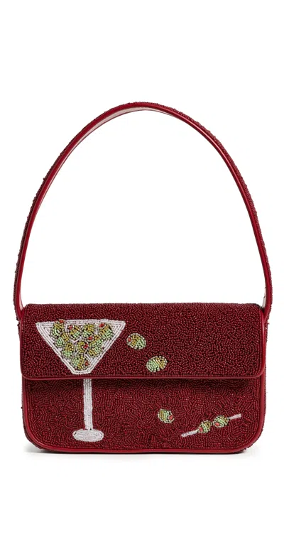 Staud Tommy Beaded Bag Extra Dirty