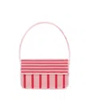 Staud Tommy Beaded Bag Montauk Stripe