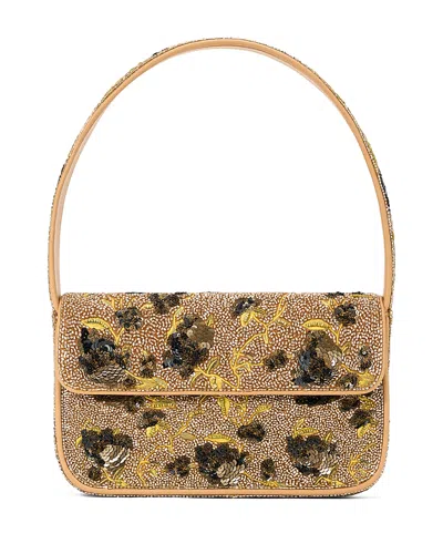 Staud Tommy Beaded Bag In Multi