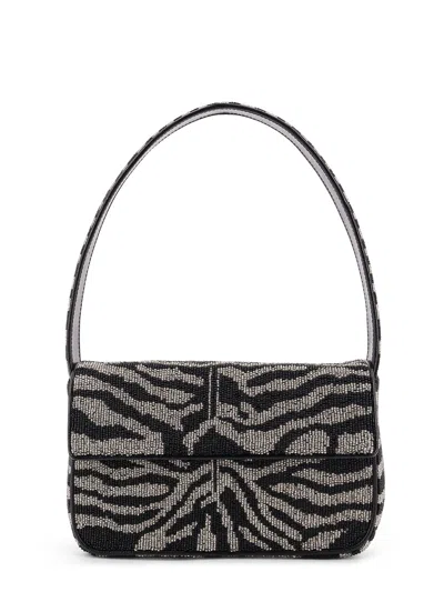 Staud Tommy Beaded Bag Shoulder Bag With All-over Beads In Multi