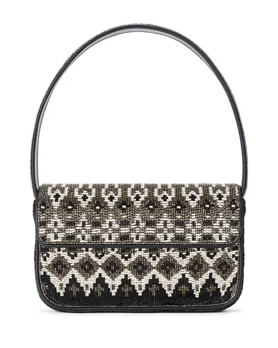 Staud Tommy Beaded Caviar Bag In Multi