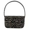 Staud Tommy Beaded Shoulder Bag -  - Synthetic Leather - Black In Black