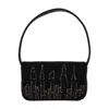 Staud Tommy Beaded Shoulder Bag - Synthetic - Black In Black
