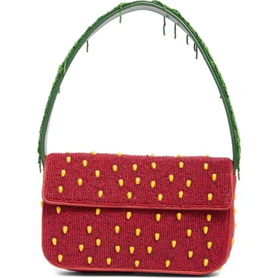 Staud Tommy Beaded Shoulder Bag