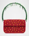 Staud Tommy Beaded Shoulder Bag