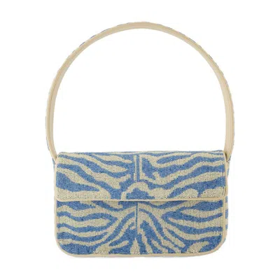 Staud Tommy Beaded Shoulder Bag