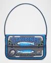 Staud Tommy Beaded Shoulder Bag