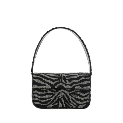 STAUD TOMMY BEADED SHOULDER BAG