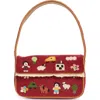 Staud Tommy Beaded Shoulder Bag