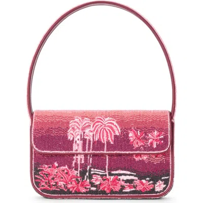 Staud Tommy Beaded Shoulder Bag