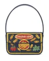 Staud Tommy Small Beaded Shoulder Bag In Multi