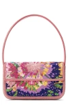 Staud Tommy Beaded Shoulder Bag In Rosa