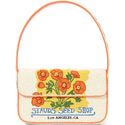 STAUD STAUD TOMMY BEADED SHOULDER BAG