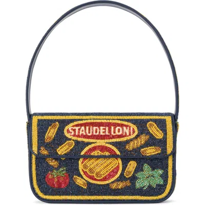 STAUD STAUD TOMMY BEADED SHOULDER BAG