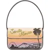 Staud Tommy Beaded Shoulder Bag In Multi
